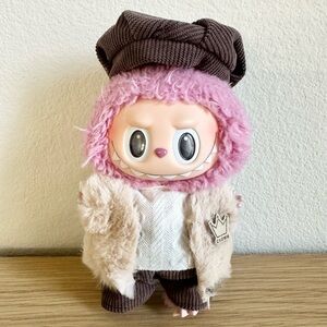 Pop Mart Labubu Clothing Set - 4 piece hat vest pants sweater (clothes only)